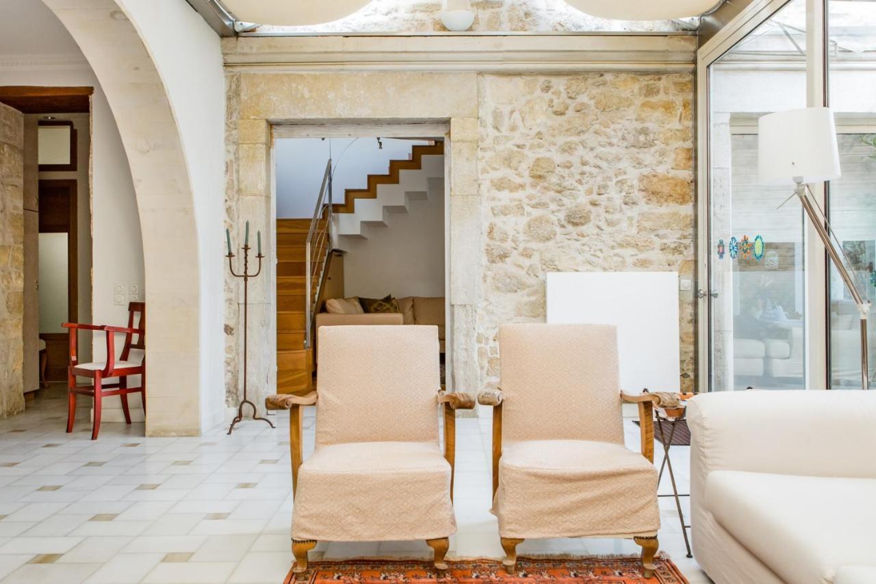 Minimalist Stone Country House Archanes Exterior photo