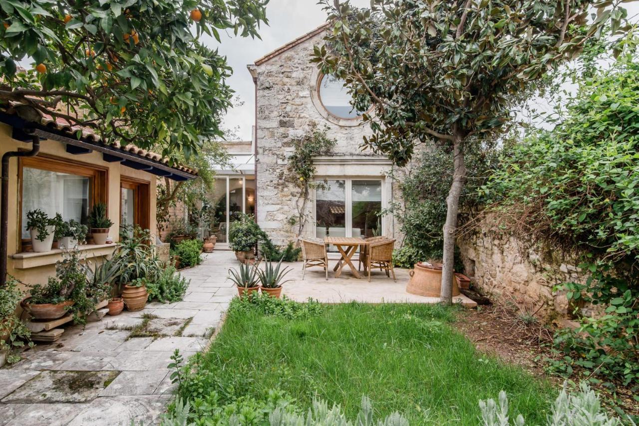 Minimalist Stone Country House Archanes Exterior photo