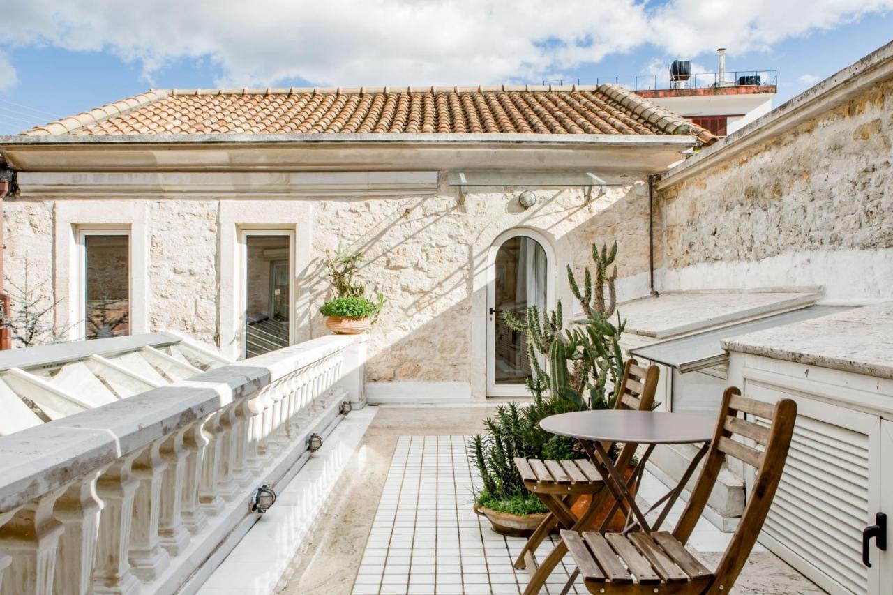 Minimalist Stone Country House Archanes Exterior photo
